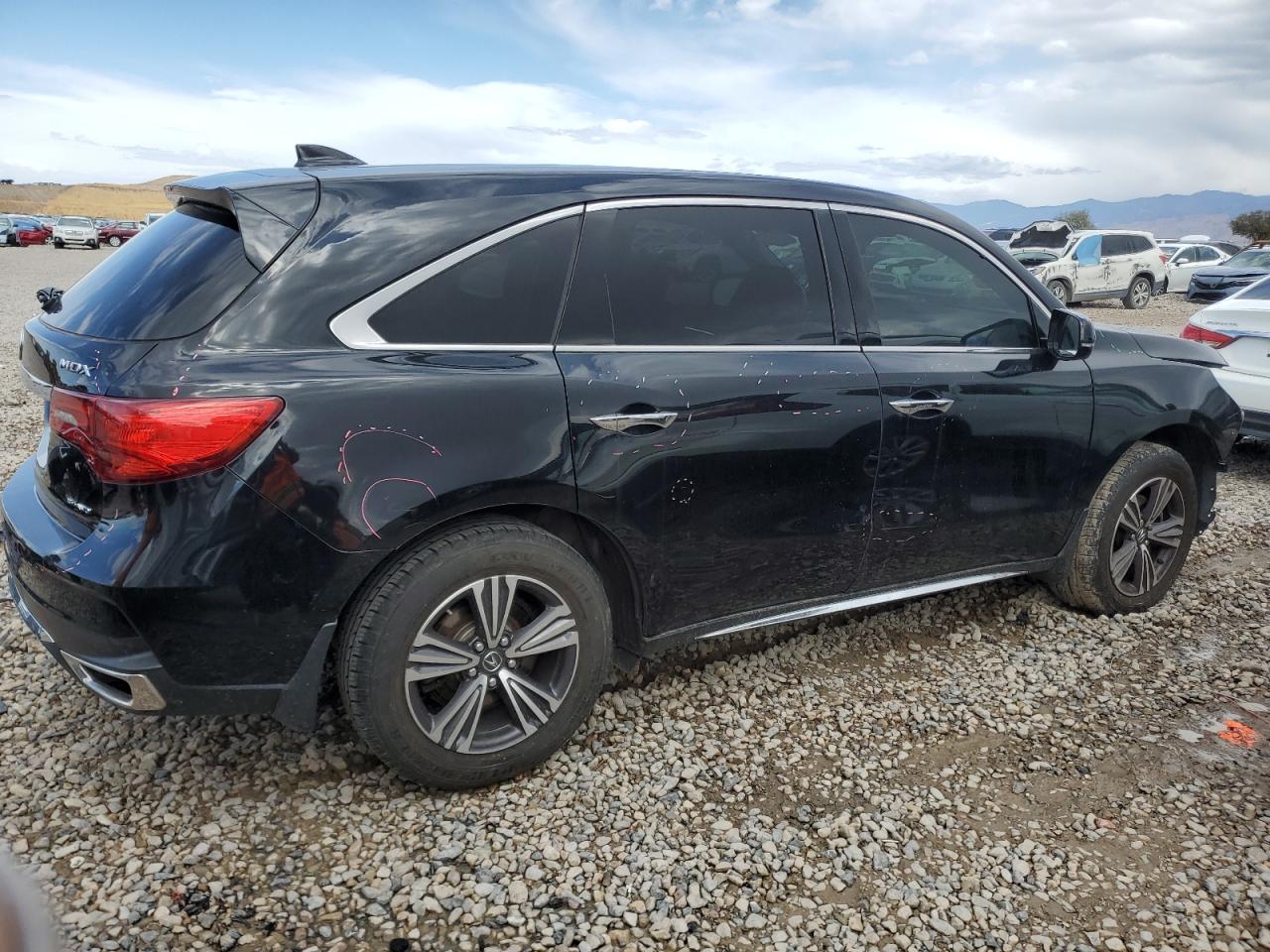 VIN 5J8YD4H34JL026261 2018 ACURA MDX no.3