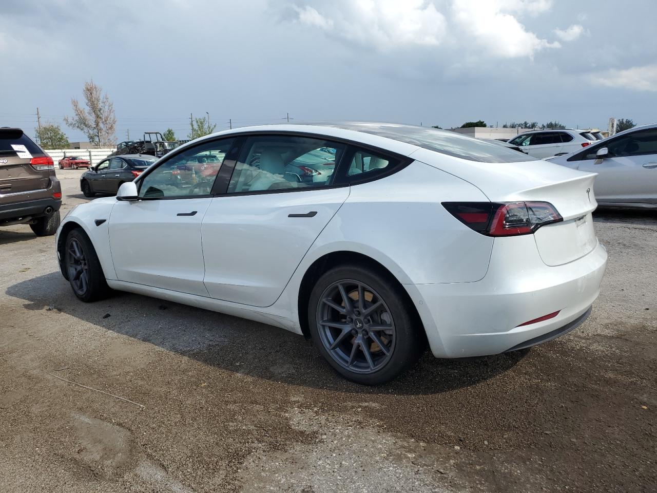 VIN 5YJ3E1EA3NF316314 2022 TESLA MODEL 3 no.2