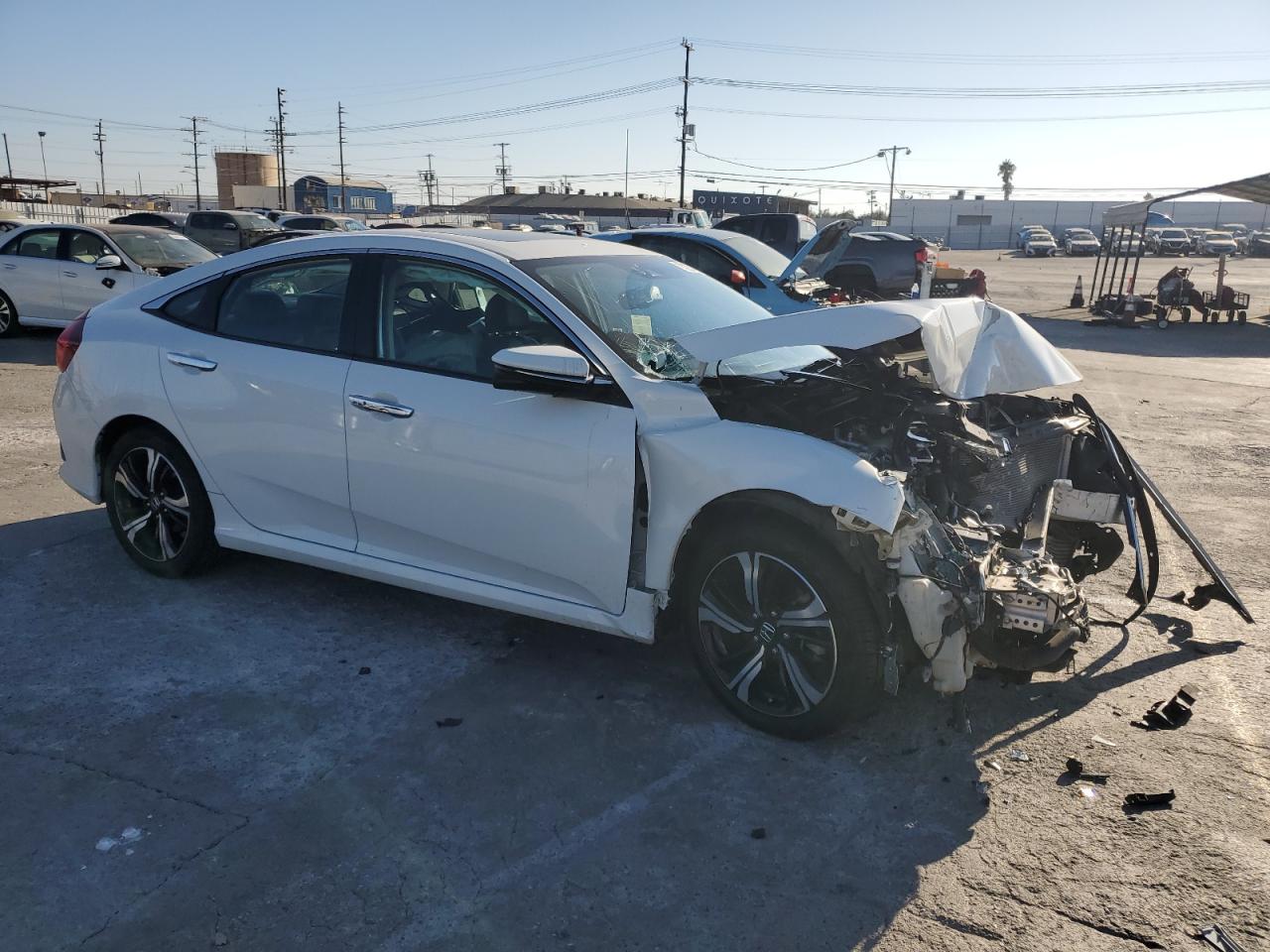 2016 Honda Civic Touring VIN: 2HGFC1F91GH647804 Lot: 73233434