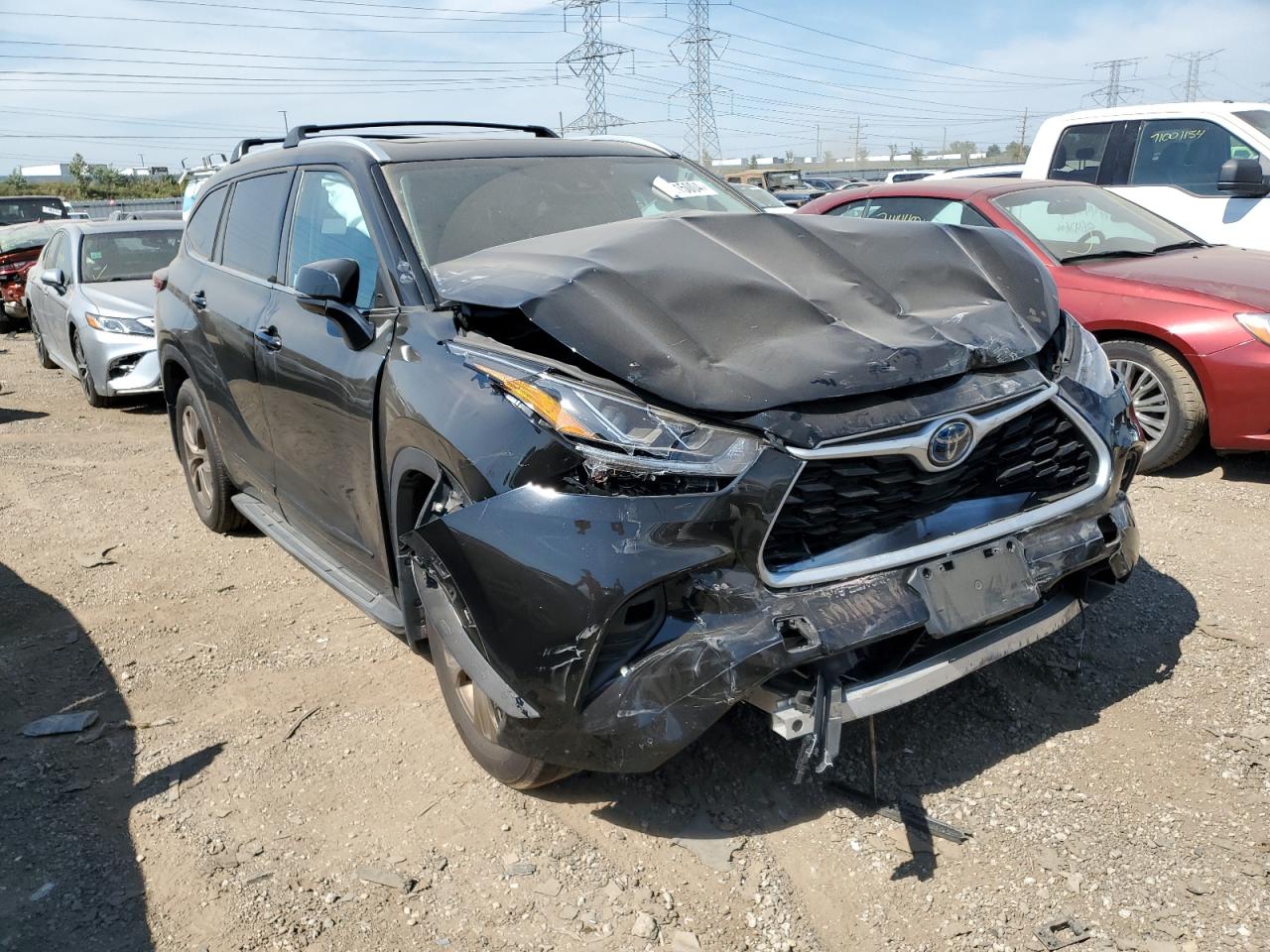 VIN 5TDABRCH1NS545228 2022 TOYOTA HIGHLANDER no.4