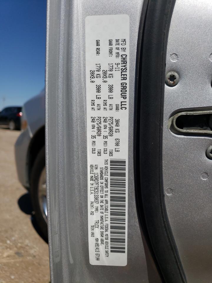 1C6RD7FT9CS133037 2012 Dodge Ram 1500 St