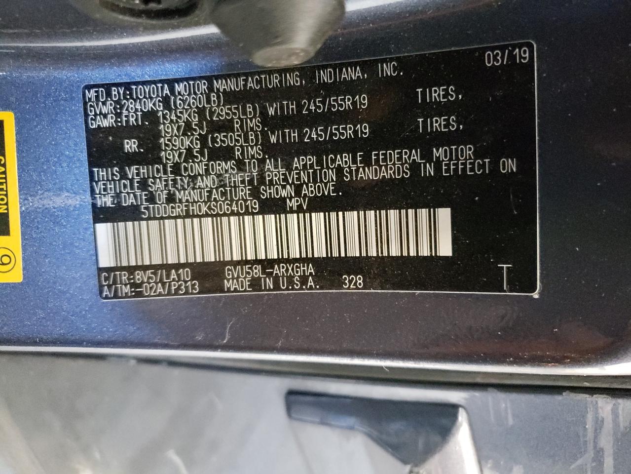 2019 Toyota Highlander - Image 16