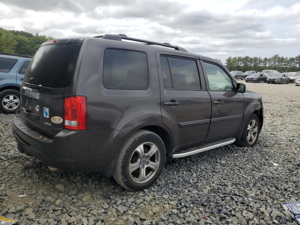 2012 Honda Pilot Exl VIN: 5FNYF4H58CB080937 Lot: 71447884