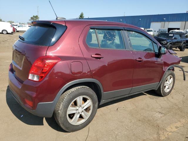 Паркетники CHEVROLET TRAX 2017 Бургунді