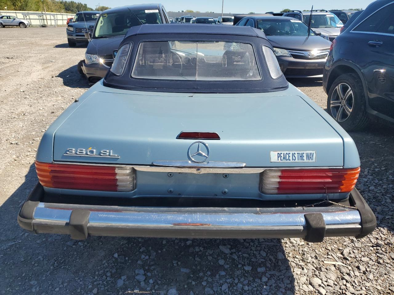 1985 Mercedes-Benz 380 Sl VIN: WDBBA45CXFA032004 Lot: 70279634