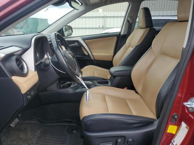  TOYOTA RAV4 2018 Червоний
