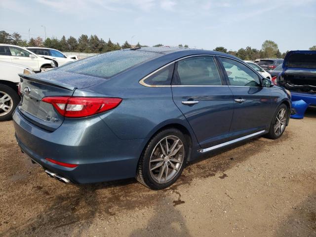  HYUNDAI SONATA 2015 Синий