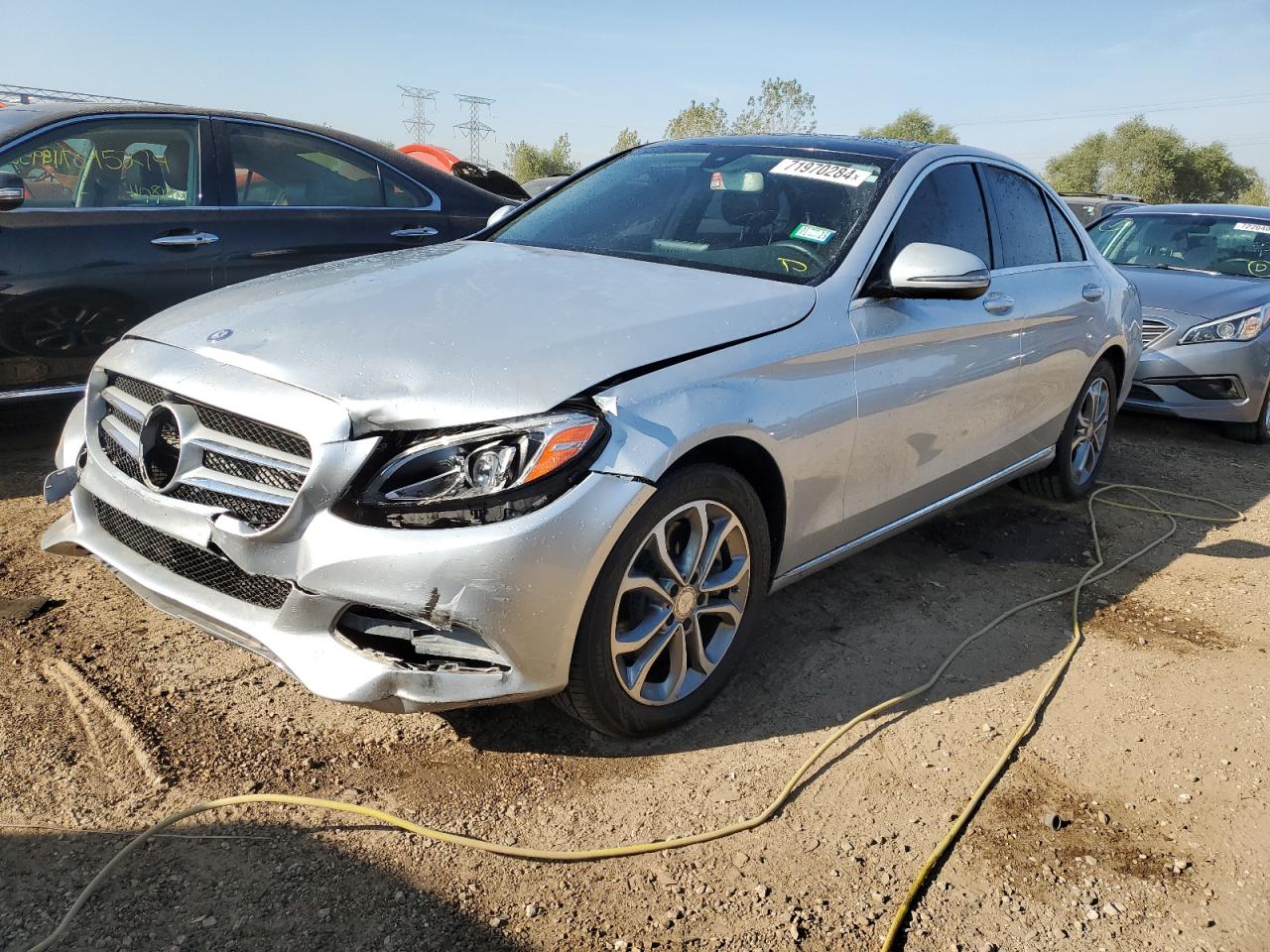 55SWF4KBXGU101880 2016 MERCEDES-BENZ C CLASS - Image 1