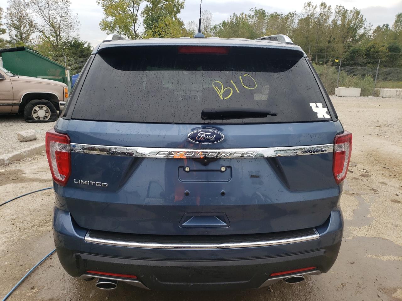 1FM5K7F85JGB74883 2018 Ford Explorer Limited