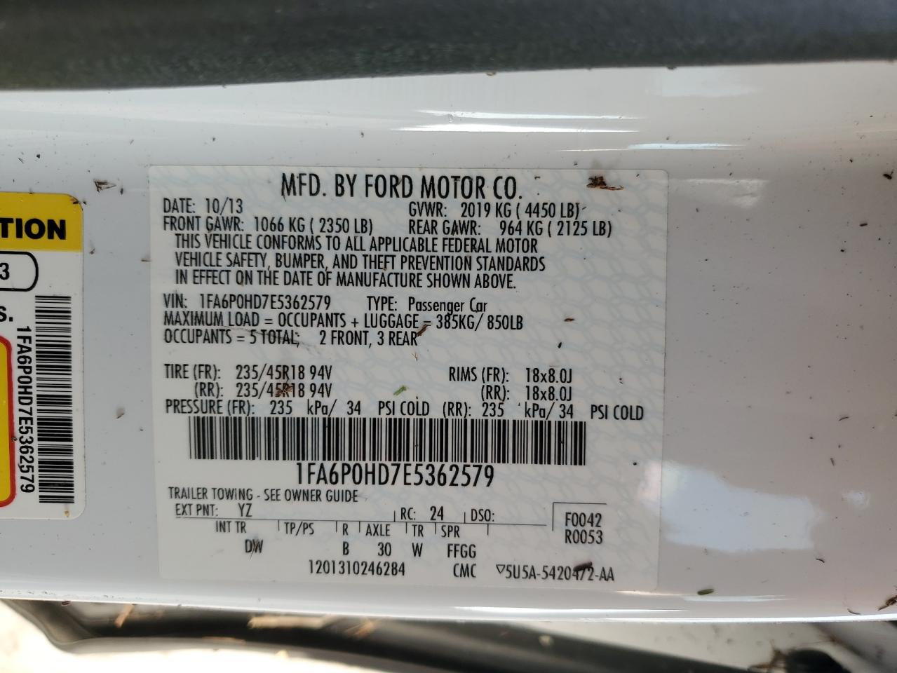 2014 Ford Fusion - Image 13