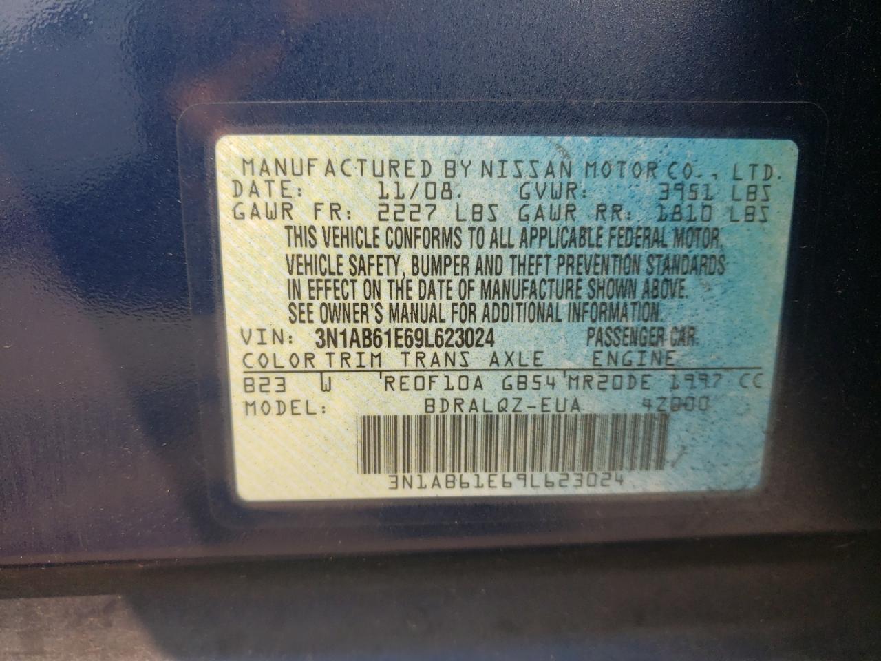 2009 Nissan Sentra - Image 12