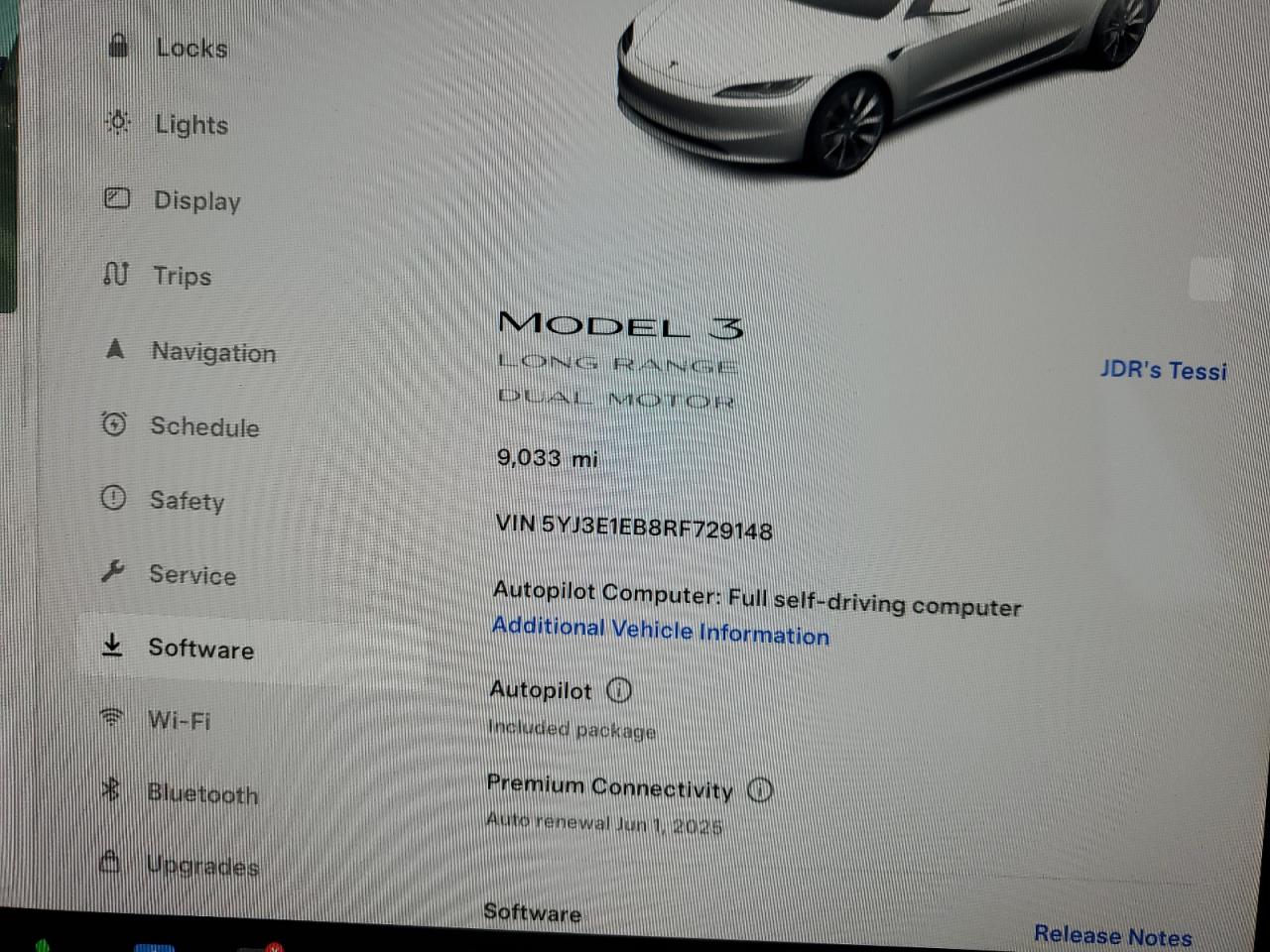 5YJ3E1EB8RF729148 2024 Tesla Model 3