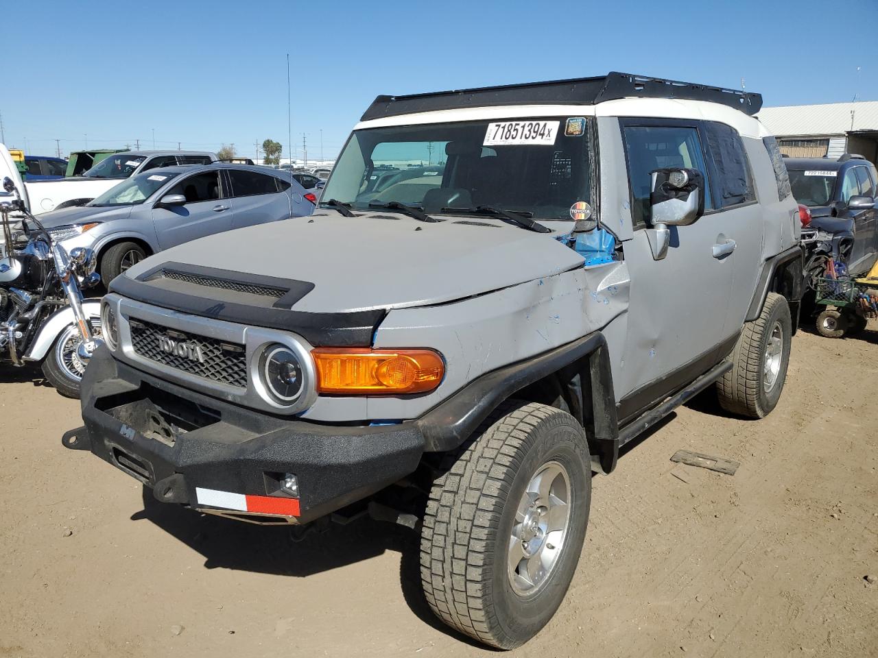 2007 Toyota Fj Cruiser VIN: JTEBU11F870004700 Lot: 71851394