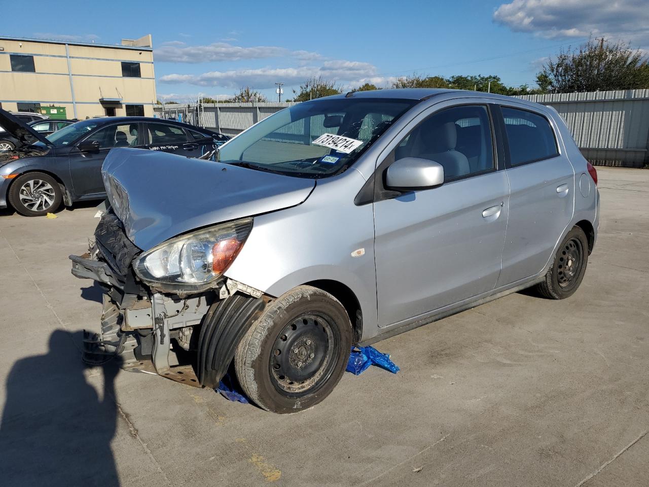 VIN ML32A3HJ8EH014423 2014 MITSUBISHI MIRAGE no.1