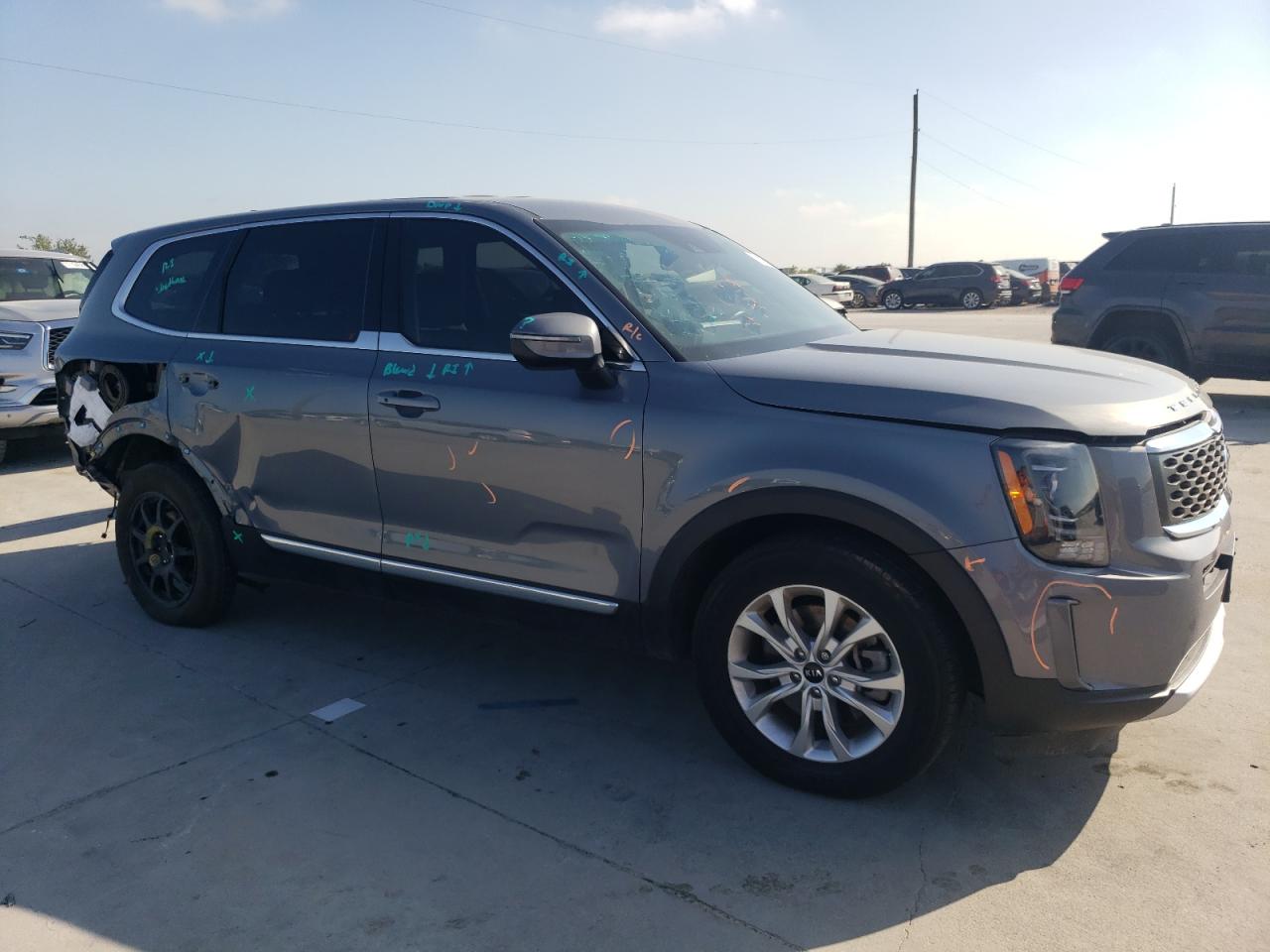 2020 Kia Telluride Lx VIN: 5XYP24HC6LG045540 Lot: 71571394