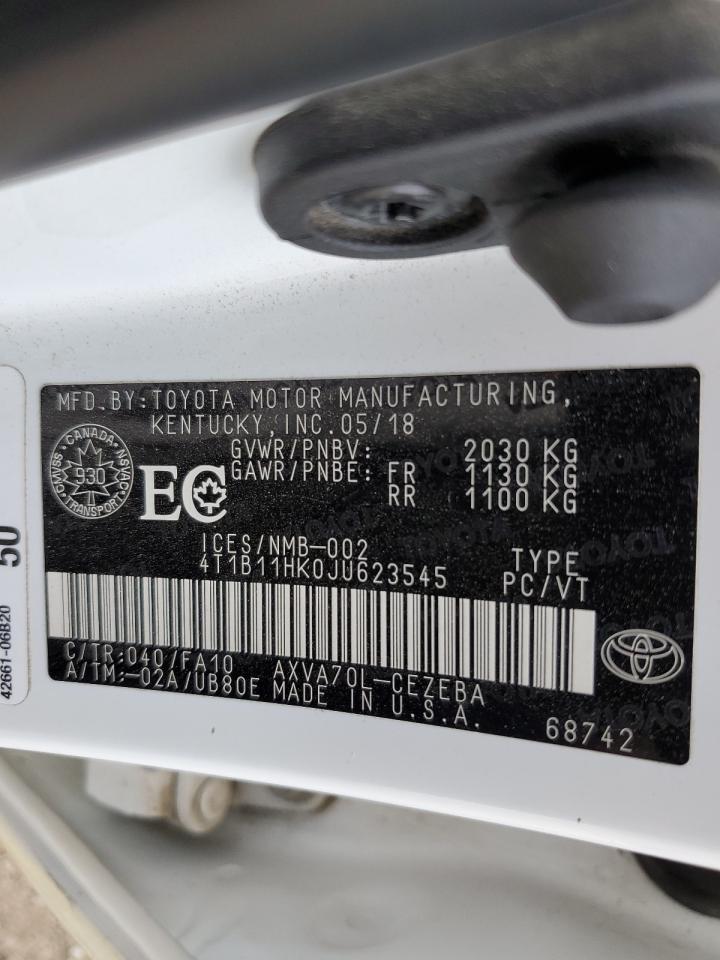 2018 Toyota Camry - Image 12