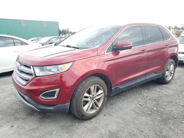  FORD EDGE 2015 Red