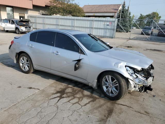  INFINITI G37 2012 Сріблястий