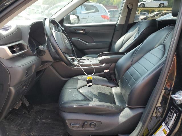  TOYOTA HIGHLANDER 2021 Czarny