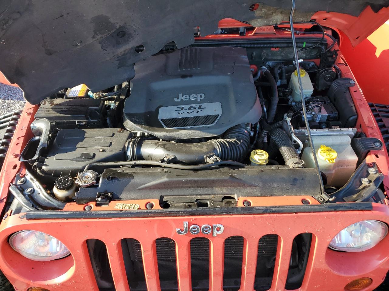 1C4AJWBG0DL566677 2013 Jeep Wrangler Sahara