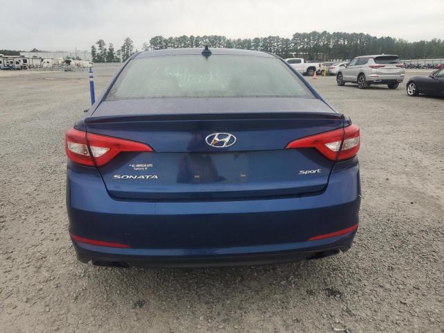  HYUNDAI SONATA 2016 Синий