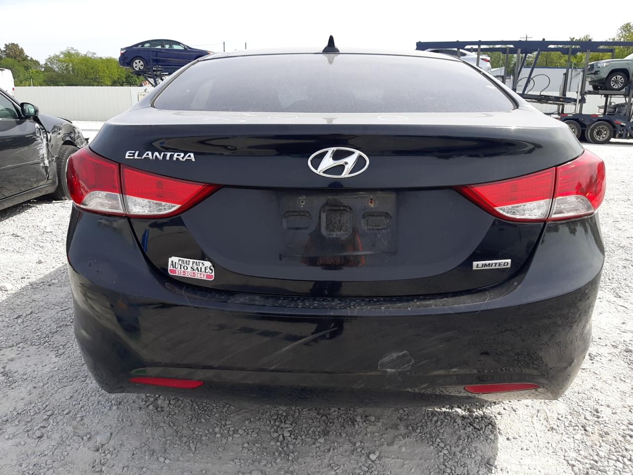 2012 Hyundai Elantra Gls VIN: KMHDH4AE3CU305092 Lot: 71059914