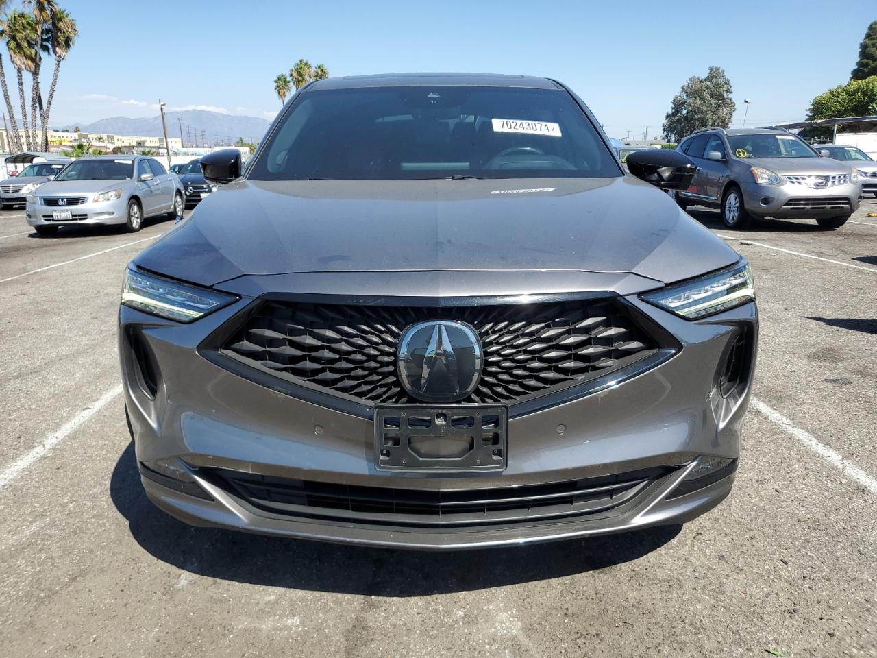 2022 Acura Mdx A-Spec VIN: 5J8YE1H04NL041737 Lot: 70243074