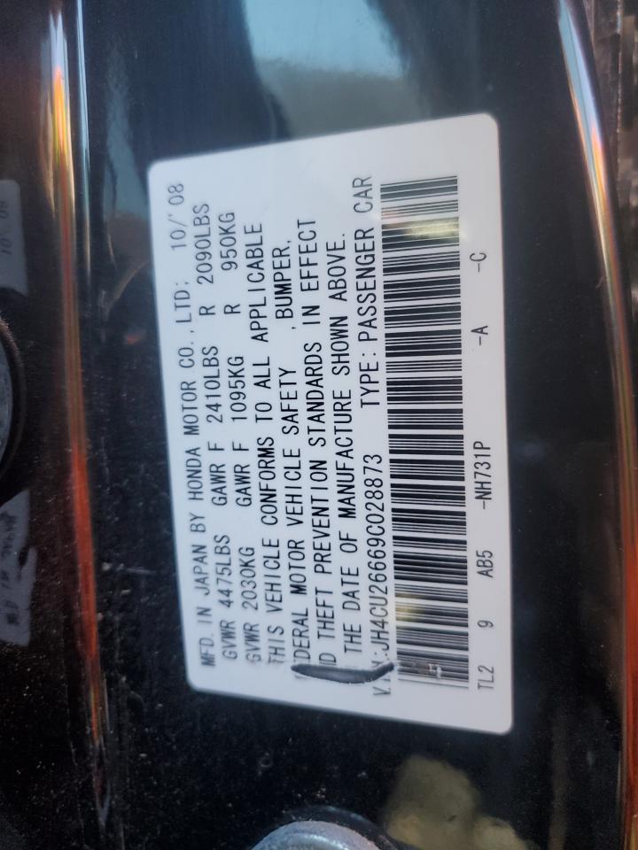 JH4CU26669C028873 2009 Acura Tsx