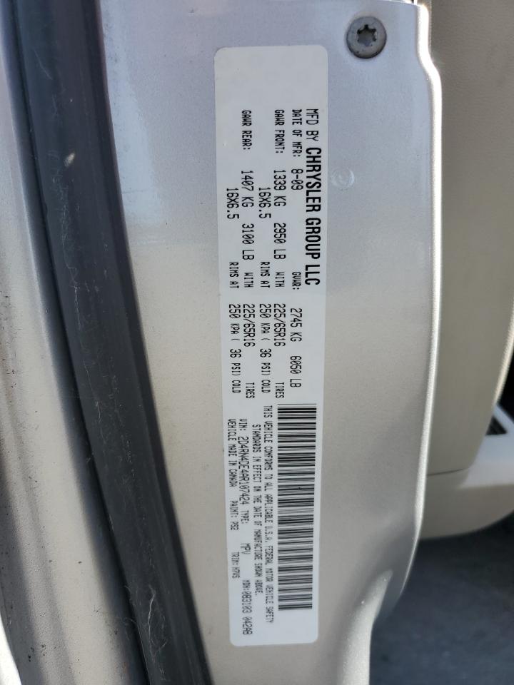 2010 Dodge Grand Caravan Se VIN: 2D4RN4DE4AR107424 Lot: 71097674