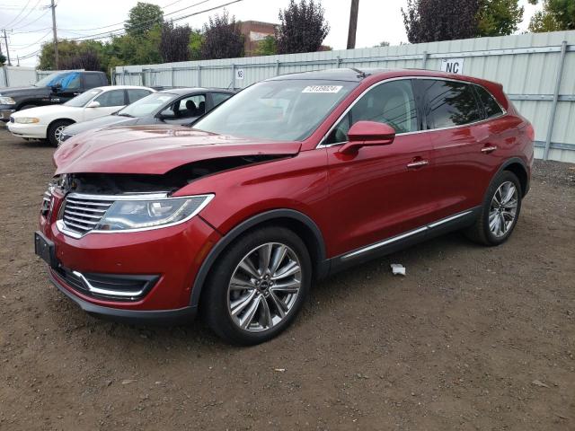  LINCOLN MKX 2018 Красный