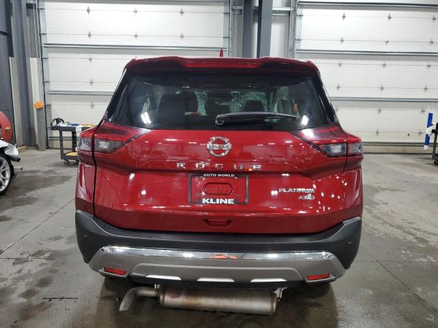  NISSAN ROGUE 2021 Red