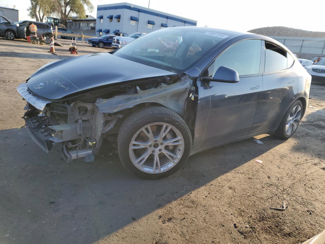 5YJYGDEE6MF069891 2021 TESLA MODEL Y - Image 1