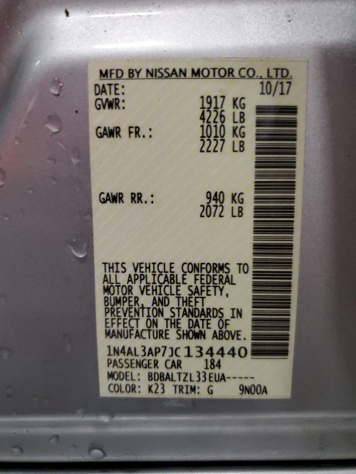 1N4AL3AP7JC134440 2018 Nissan Altima 2.5