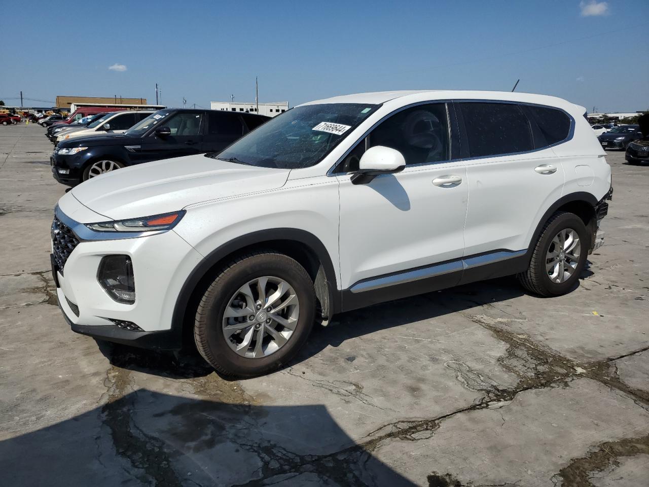 2019 Hyundai Santa Fe Se VIN: 5NMS23AD4KH124281 Lot: 71669644