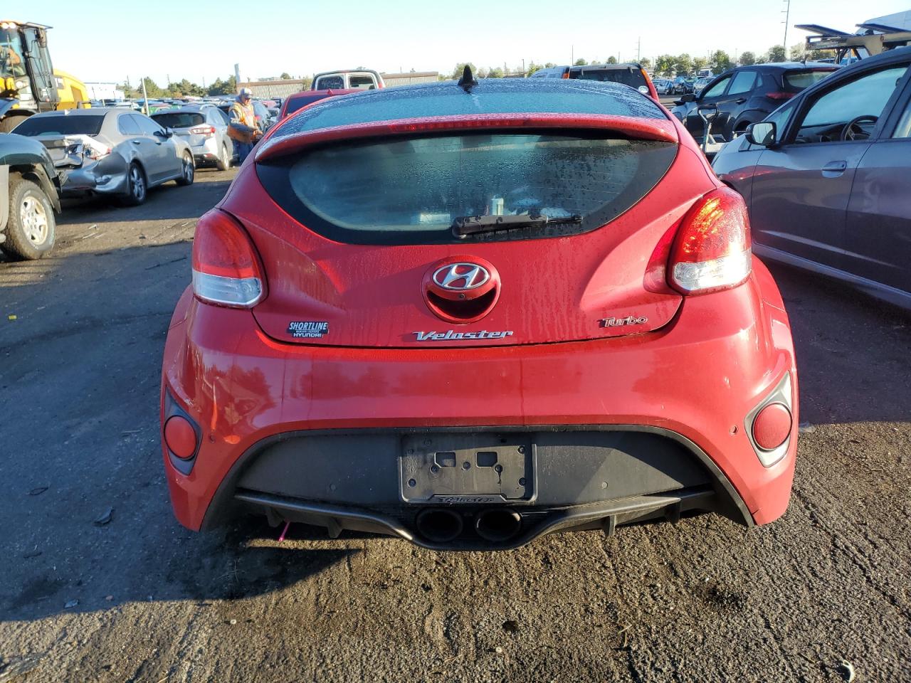 2015 Hyundai Veloster Turbo VIN: KMHTC6AE0FU229681 Lot: 72837774