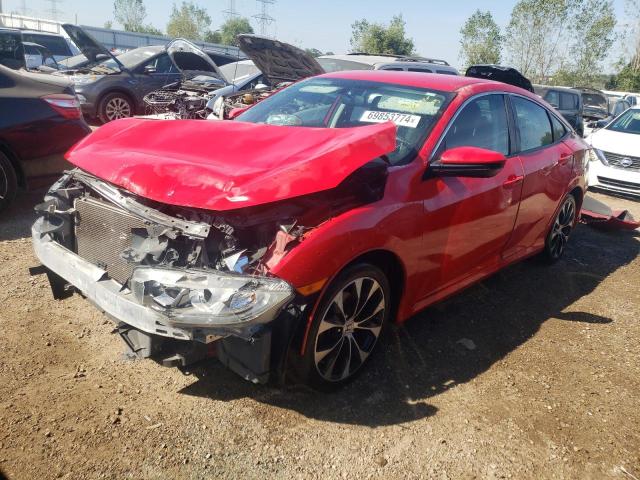  HONDA CIVIC 2016 Red