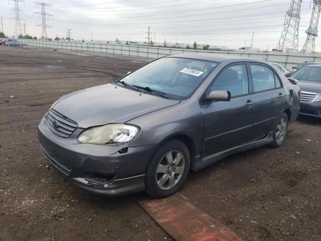 2003 Toyota Corolla Ce en Venta en Elgin, IL - Rear End