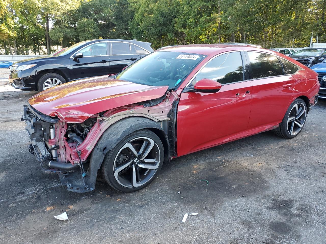 2018 Honda Accord Sport VIN: 1HGCV1F39JA209823 Lot: 69754094