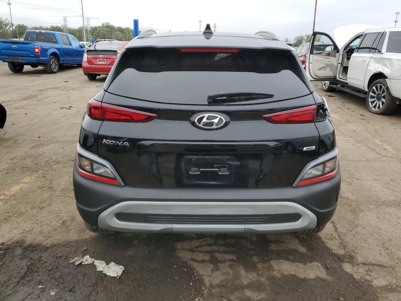 KM8K6CAB7NU778168 2022 Hyundai Kona Sel