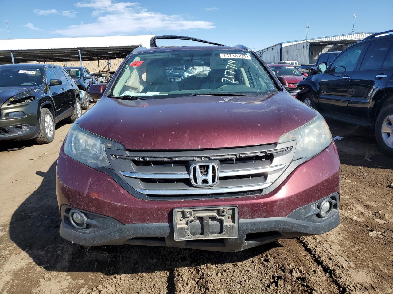 VIN 5J6RM4H77DL010107 2013 HONDA CRV no.5