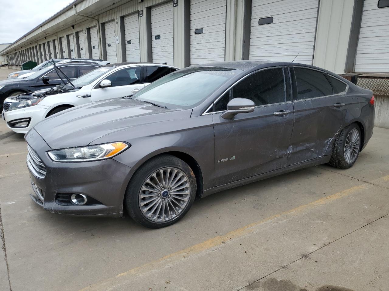 VIN 3FA6P0RU9DR309263 2013 FORD FUSION no.1