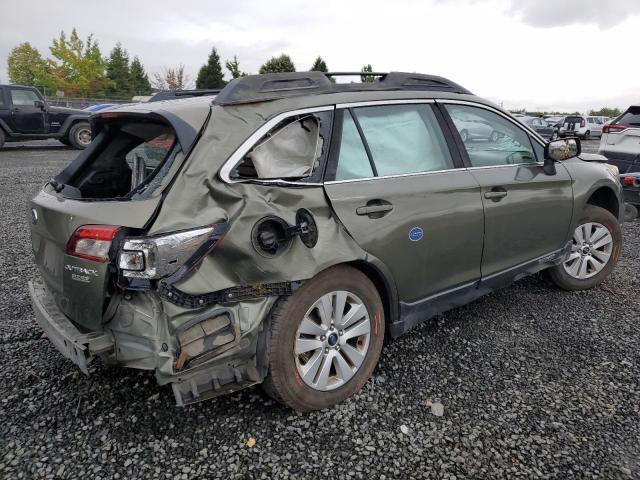  SUBARU OUTBACK 2017 Зеленый