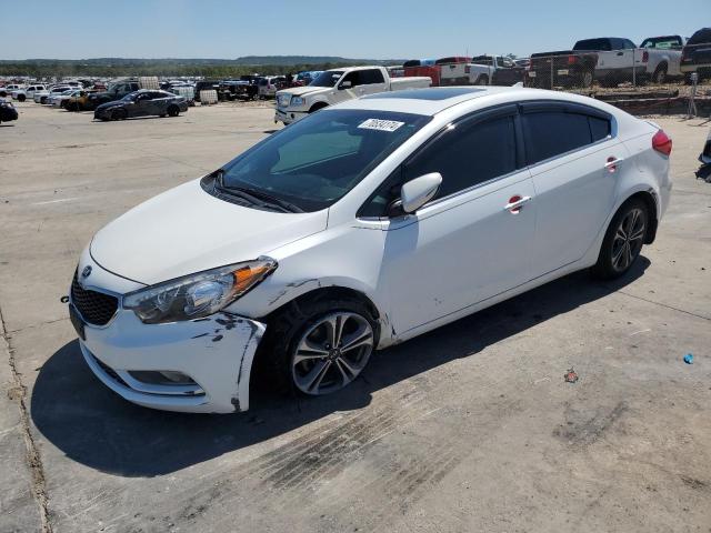  KIA FORTE 2015 White