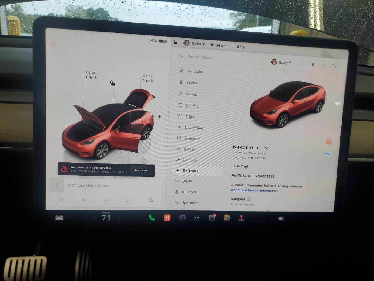 7SAYGDEEXNA005385 2022 Tesla Model Y