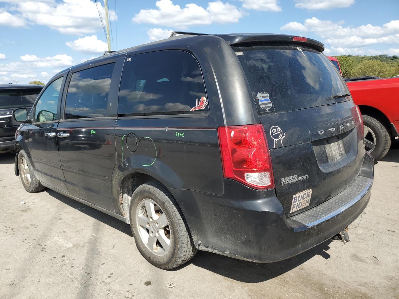 VIN 2C4RDGCG5DR575994 2013 DODGE CARAVAN no.2