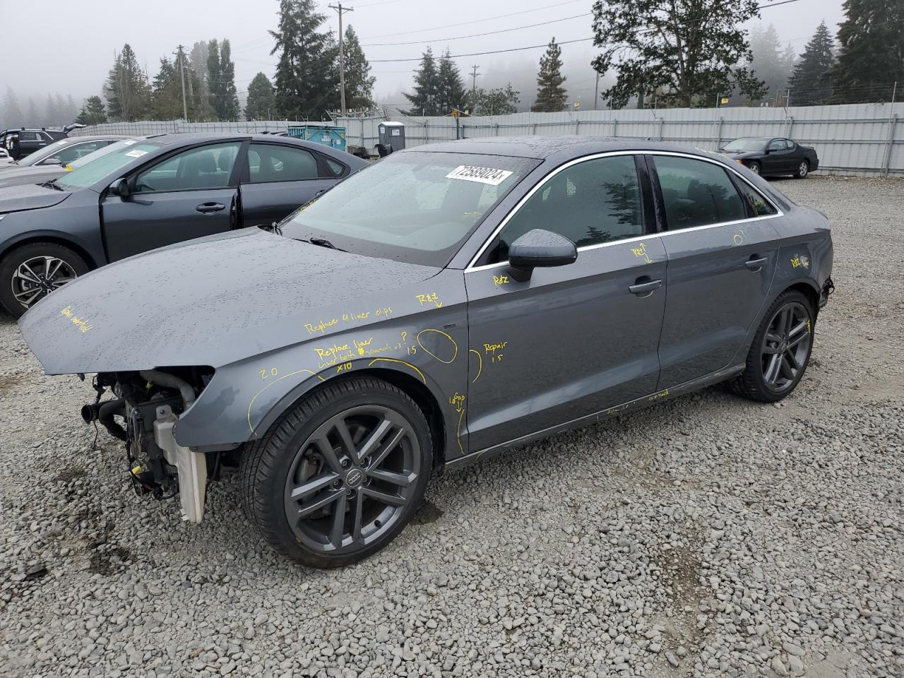 WAUJ8GFF6J1038990 2018 Audi A3 Premium Plus