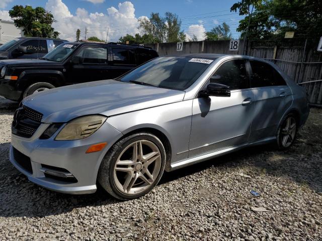 Седани MERCEDES-BENZ E-CLASS 2013 Сріблястий