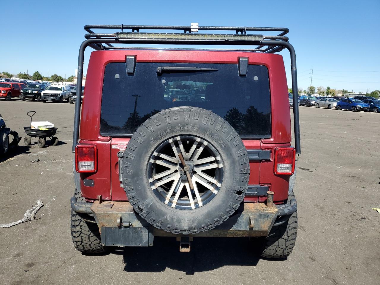 2012 Jeep Wrangler Unlimited Sahara VIN: 1C4BJWEG0CL267043 Lot: 73173324