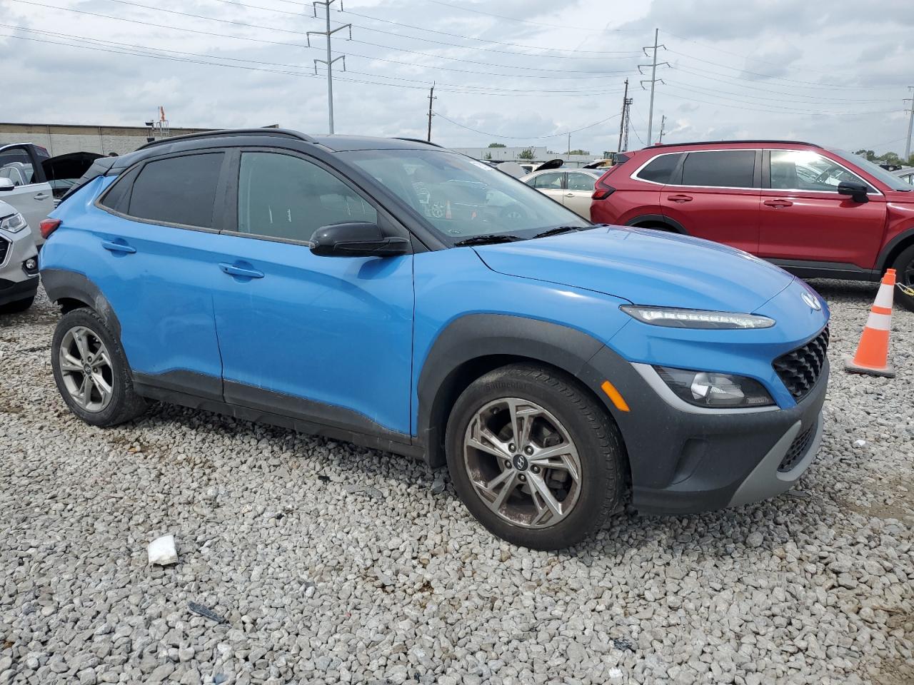 KM8K62AB3NU883543 2022 Hyundai Kona Sel