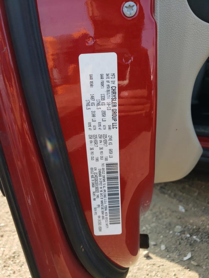 2014 Dodge Grand Caravan Se VIN: 2C4RDGBG3ER186922 Lot: 70640444